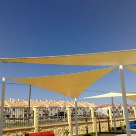 Todo Toldo lona fija amarilla 2